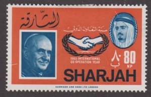 UAE Sharjah Unlisted UN International Co-Op Year 1966
