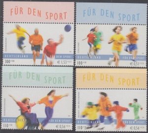 GERMANY Sc # B880-3 CPL MNH SET of 4: SPORTS INCL for DISABLED and SENIORS