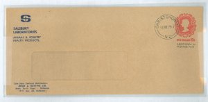 New Zealand  1979 10cent + 4cent STD Envelope, Few Examples Exist