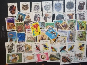 TANZANIA Used Stamp Lot Collection T1369