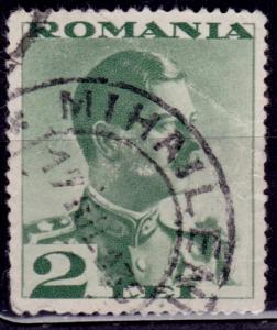 Romania, 1934, King Carol II, 2L, sc#437, used