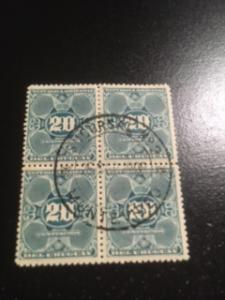 Uruguay sc 88 u block of 4