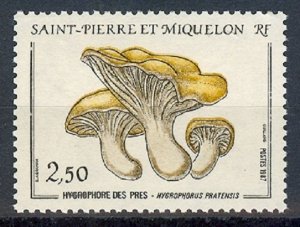 ST. PIERRE & MIQUELON SC# 487 MUSHROOMS - MNH