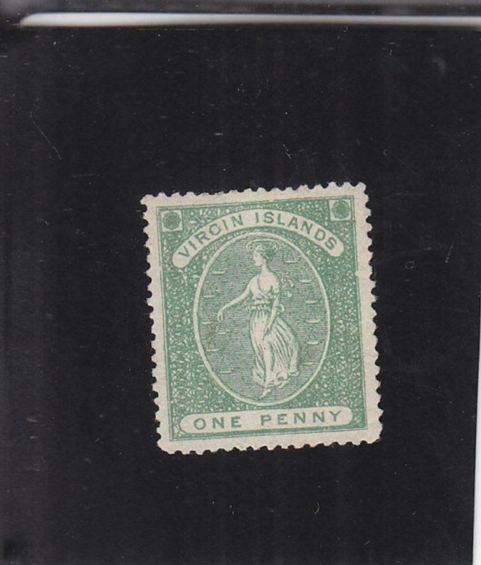 Virgin Islands: Sc #4, MH, No Gum (35693)