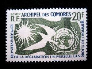 COMORO ISLANDS - SCOTT# 44 - MH - CAT VAL $11.00
