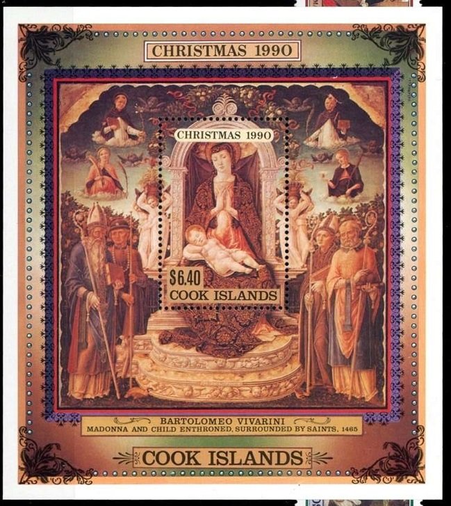 Cook Islands 1990 Scott 1046 Chrisstmas  MNH
