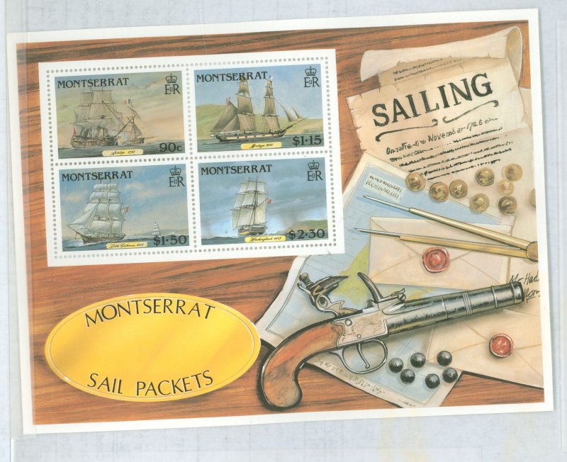 Montserrat #621a Mint (NH) Souvenir Sheet