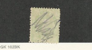 Australia, Postage Stamp, #J11a Pen Cancel, 1902 Postage Due