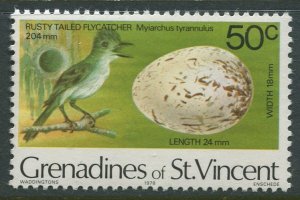 STAMP STATION PERTH Grenadines #146 Birds & Eggs Pictorial Definitive MNH 1978