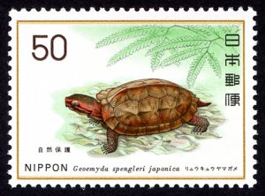 Japan #1203  mnh - 1976 Nature Conservation - tortoise