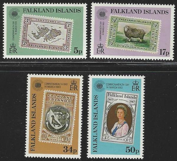 Falkland Islands #371-374 MNH Full Set of 4