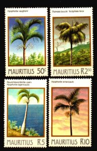 Mauritius Scott 592 - 595 Unused Hinged