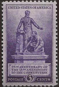 # 902 MINT NEVER HINGED THIRTEENTH AMENDMENT