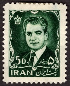 1965, Iran 5d, MH Thin, Sc 1331