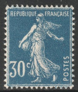 France Scott 173 - SG416, 1924 Sower 30c MH*