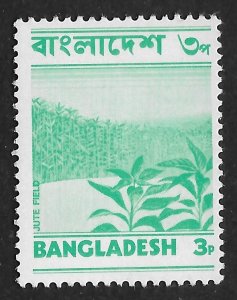 Bangladesh #43 3p Jute Field ~ MNH