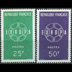 FRANCE 1959 - Scott# 929-30 Europa Set of 2 NH