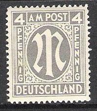 Germany #3N3b AMG Issue MNH