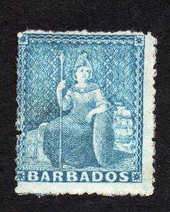 BARBADOS Sc #16,UNUSED