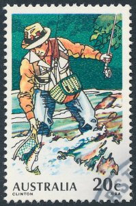 Australia 1979 20c Fishing - Fly-Fishing SG724 Fine Used 1