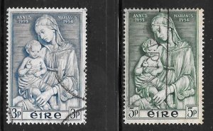 Ireland 151-152: Virgin and Child, used, VF
