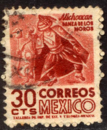 MEXICO 861, 30c 1950 Definitive wmk 279 Used (293)