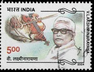 India 2004,Sc.#2056 used,  V. Lakshminarayana (1911-1990) Commemoration