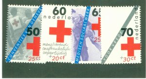 NETHERLANDS B589-92 MNH CV $3.00 BIN $2.00