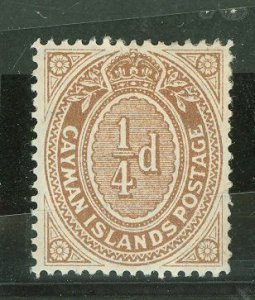 Cayman Islands #31 Unused Single