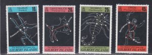 Gilbert Islands # 308-311, Night Sky over Gilbert Islands, Mint Hinged, 1/3 Cat.