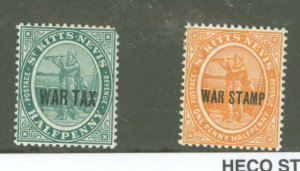 St. Kitts-Nevis #MR1-MR2 Unused Single (Complete Set)