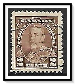 Canada #218 KG V Used