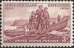 # 1063 MINT NEVER HINGED LEWIS AND CLARK EXPEDITION