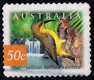 Australia #2166 Yellow-Bellied Sunbird; Used (0.80) (4Stars)
