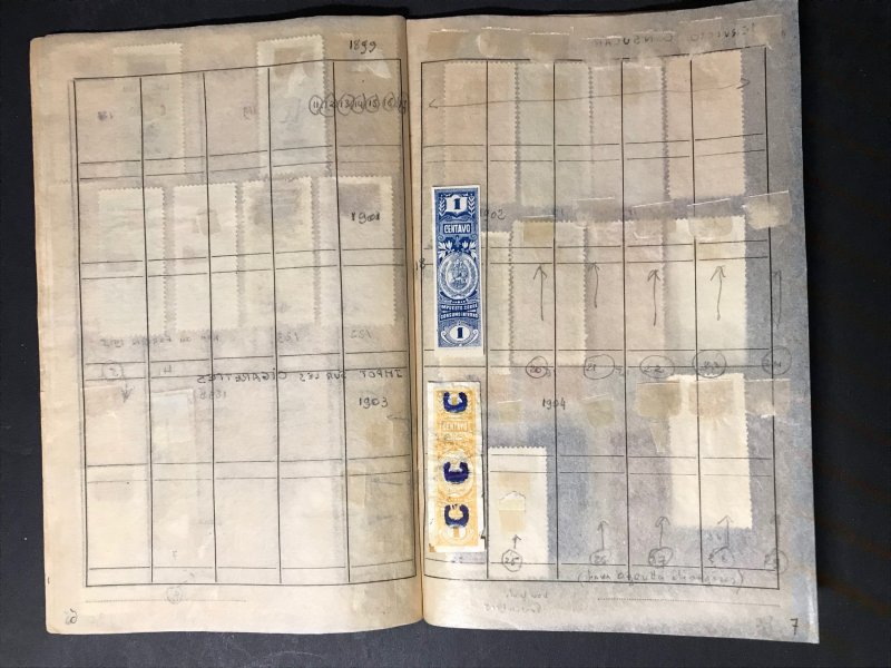 Central and South America Revenue Stamps Mint/Used 1891-1906 (242 Stamps)