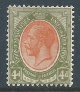 South Africa #9 MH 4p King George V