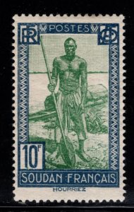 French Sudan Scott 100  MH*