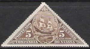 Nyassa #J5 Postage Due MHHR