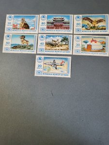 Stamps Mongolia Scott #1307-13 nh