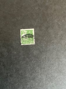 Stamps Denmark Scott Q14 used