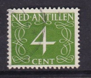 Netherlands Antilles   #212A used 1959  numerals 4c