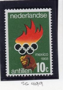 Dutch Antillen 1968 Early Issue Fine Mint Hinged 10c. 167753