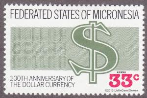 Micronesia C28 Dollar Currency 1987