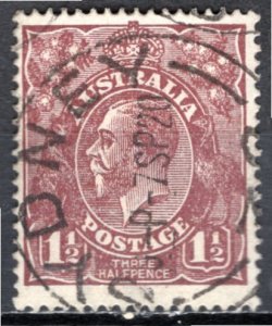 Australia; 1918: Sc. # 24:  Used Single Stamp