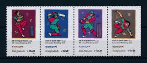 [57914] Bangladesh 2011 Cricket ICC World Cup MNH