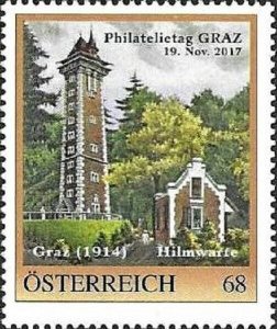 PM Österreich, Philatelietag Graz Hilmwarte um 1914, Architektur, Nr. 8124619 **