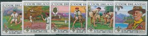 Cook Islands 1969 SG289-294 Scouts set MNH