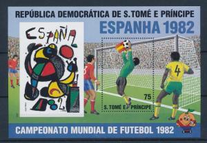 [60428] Sao Tome & Principe 1982 World Cup Soccer Football Spain MNH Sheet