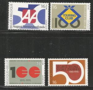 BELGIUM  1569-1572  MNH,  ANNIVERSARIES AND EVENTS