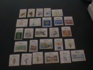 GERMANY 1980S MNH  SETS XF (263)  MARGIN #s